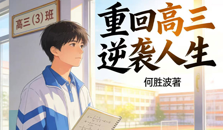 何胜波首部小说《重回高三逆袭人生》签约飞卢小说网 3月30日全网上线